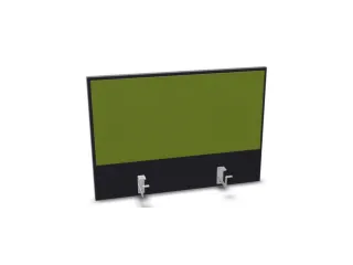 opzetpaneel,v. bureau,aanbouw achter,B 800mm,CC-zwart,BN7048-groen - 1
