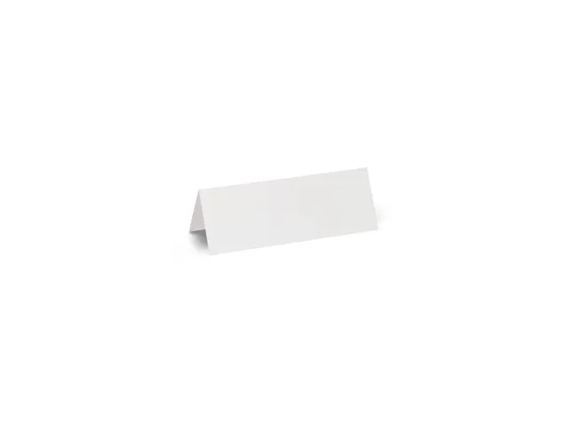 Tafelnaambord MAUL karton 21x7,5cm wit 100 stuks