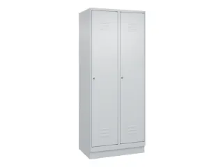 locker,HxBxD 1950x800x500mm,2vak,vak B 400mm,cil.-slot,sokkel - 1