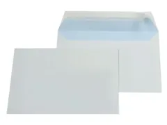 Envelop Wit 114x162mm plakstrip 80 grams 500 stuks
