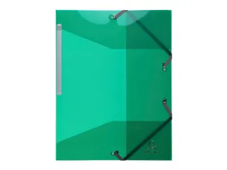 Iderama Elastomap A4 3 Kleppen Polypropyleen Assorti Kleuren - 10