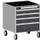 ladekast verrijdbaar 780x650x650mm 4laden romp RAL7035 front RAL7016
