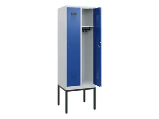 schoollocker,HxBxD 1950x600x500mm,2vak,vak B 300mm,cil.-slot - 1
