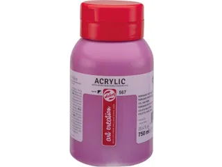 Art Creation acrylverf 750 ml permanentroodviolet - 1