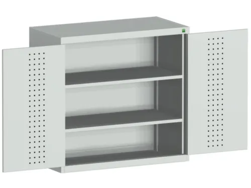 kast met perforaties HxBxD 1000x1050x525mm 2xStalen bodem Ral5010