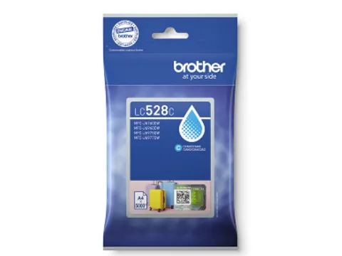 Inktcartridge Brother LC-528C cyaan 5.000 pagina's