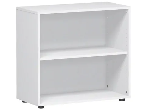 kantoorstelling,HxBxD 752x800x400mm,1xhouten vloer,2ordnerhoogtes