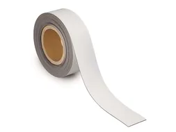 Magneetband beschrijf- en wisbaar MAUL 10mx50mmx1mm wit