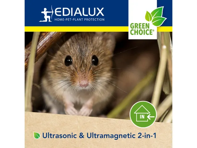 Ultrasone muizen en rattenverjager set