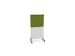 cloison de séparation,Hxl 1545x800mm,Bl-blanc,BN7048-vert