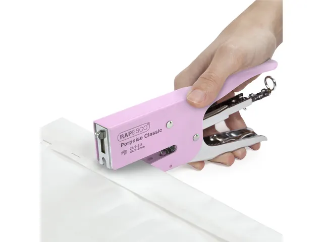 Agrafeuse Rapesco Porpoise rose