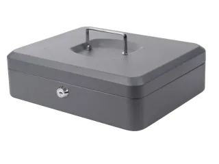 Geldkist Pavo 300x240x90mm Donkergrijs - 4