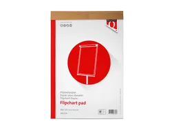 Flipoverpapier 65x98cm Blanco/ruit 80 Gram Fsc