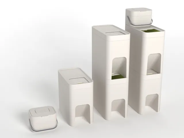 Intelligent Waste Stack 4 Liter Stone