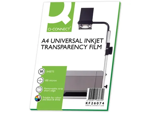 Overhead Transparant Inkjetprinter A4 100mic 50 Vel