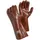 Tegera 10PG PVC handschoenen, rood, maat 8, per 12 paar