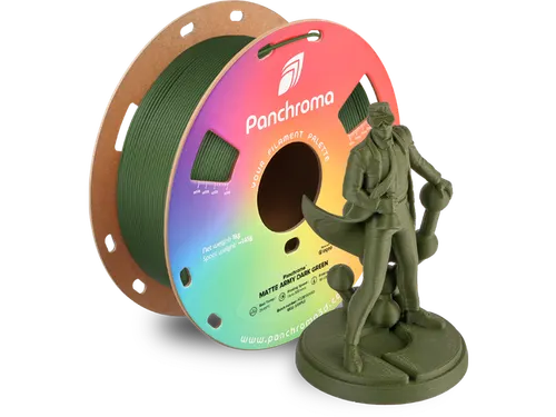 PLA Matte 1,75mm Army donkergroen 1kg Panchroma 3D Filament