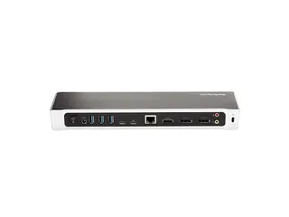 USB-C Dock Triple 4K 60W PD HDMI DP 5x USB - 9