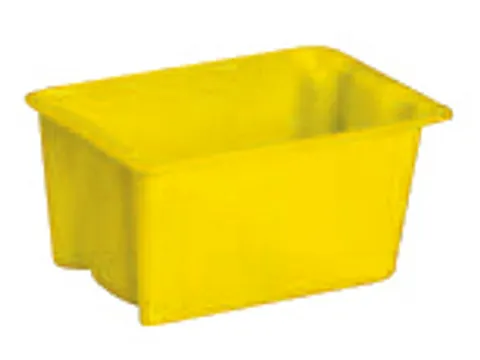 Draaistapelbak Pp Hxlxb 150X300X200Mm 6L Geel