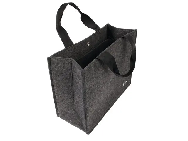 Bureau Tas Hybride werken Basic M donkergrijs 360x280x150mm