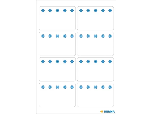 Etiket Herma 3770 26x40mm Diepvries Wit 56 stuks