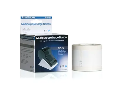 Seiko Instruments SLP-FN Wit Label 38x190mm