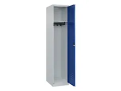 locker,HxBxD 1850x400x500mm,1vak,vak B 400mm,cil.-slot,staand op vloer