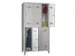 dubbeldekse locker,HxBxD 1850x900x500mm,3x2vak.,RAL7035,front RAL7035