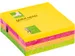 Quick Notes Memoblaadjes Neon 76x76mm Blok 320 Vel Assorti