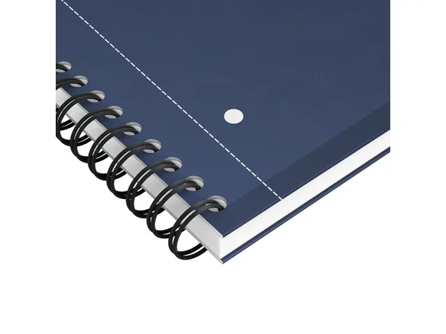 Spiraalblok Oxford International Notebook A4+ lijn Blauw