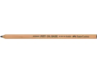 Faber Castell Potlood Pitt Artist Monochrome Oliebasis Zwart Hard - 4