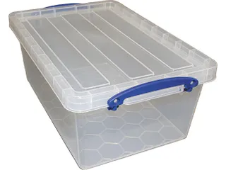 Opbergdoos 10.2 Liter Transparant Stapelbaar - 1