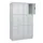 lockerkast,HxBxD 1950x1200x500mm,4x3vakken,vak B 300mm,cil.-slot