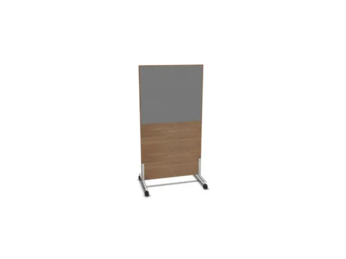 scheidingswand,HxB 1545x800mm,NT-cherry,BN8078-grijs