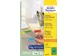 Avery Zweckform Gekleurde Afneembare Etiketten 63.5x33.9mm Groen