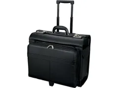 Pilotenkoffer Alassio 42x45x26 cm san remo zwart kunstleer