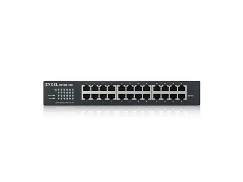 GS1915-24E, 24-port GbE Smart hybrid mode Switch, standalone or Nebula