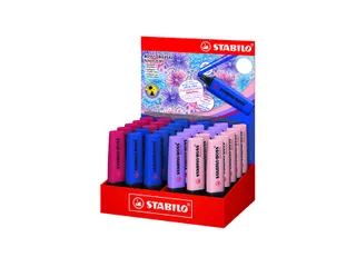 Markeerstift STABILO Boss Wildflower display groot assorti - 7