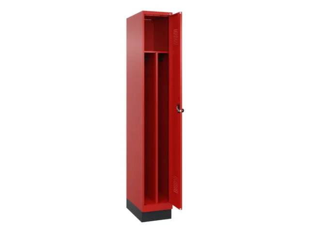 locker voor scheiding van kleding,HxBxD 1950x300x500mm,1vak