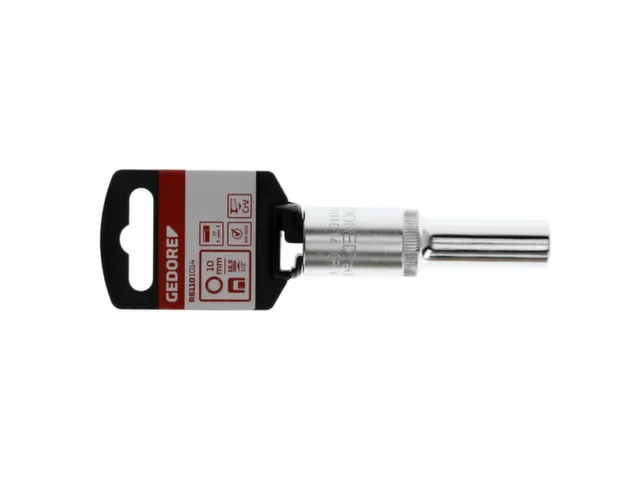 R61101014 Dopsleutel 1/2 inch 12vierkant 10mm lengte 77mm