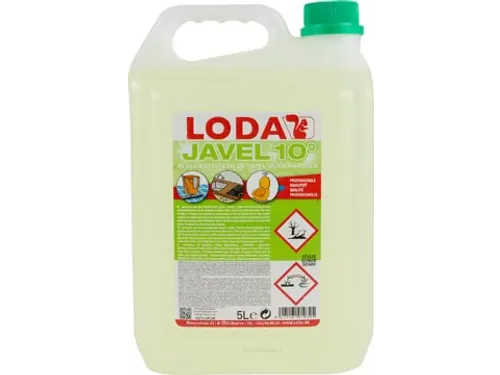 Javel 10° bleekwater, groen, bidon van 5 Liter