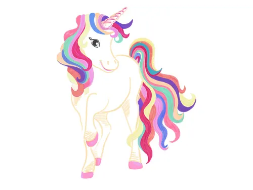 Viltstift Faber-Castell Connector Snow globe Unicorn 33 stuks assorti