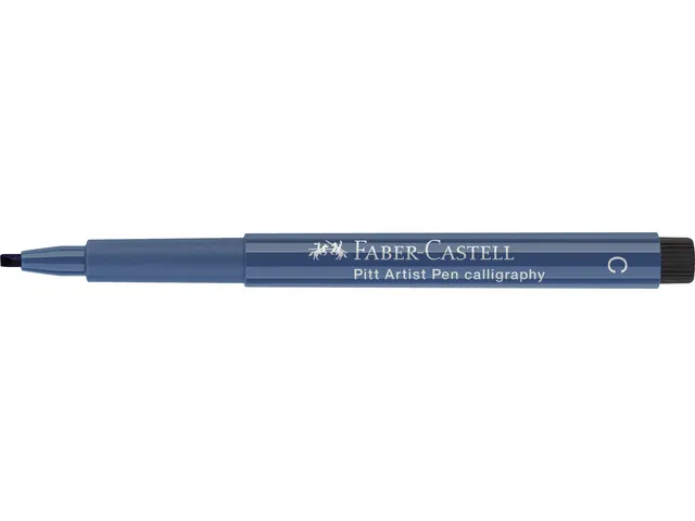 Kalligrafiepen Faber-Castell Pitt C 247 indanthreen blauw