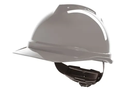 MSA V-Gard 500 ongeventileerde veiligheidshelm met Fas-Trac III binnen