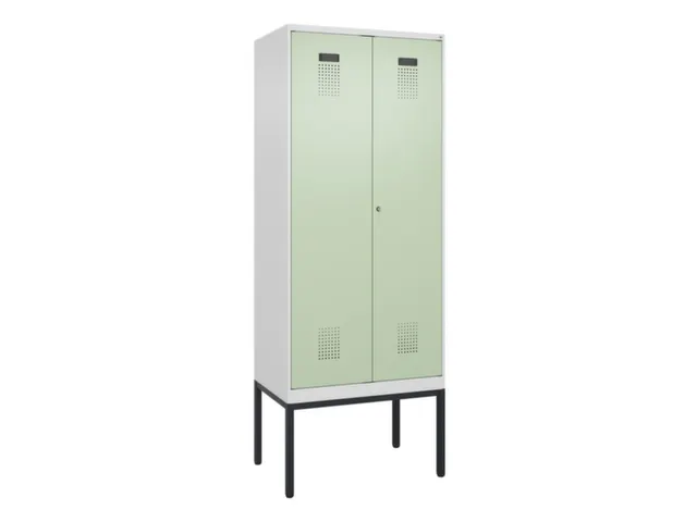 locker voor scheiding van kleding,HxBxD 2120x800x500mm,2vak