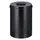 Papierbak met Vlamdover 30 liter 335mm x 47cm Zwart