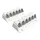 Kabelmanagement Addit kabelgolf set van 2 Wit