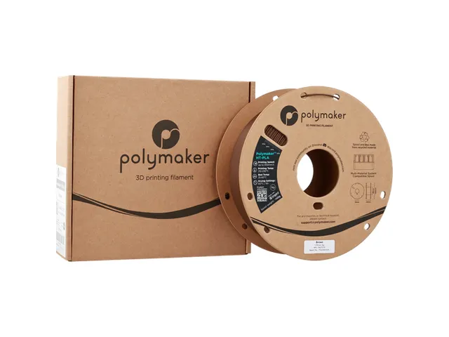 HT-PLA 1,75mm bruin 1kg Polymaker 3d filament