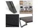 Klapstoel weerbestendige vouwstoel rotanlook Zwart maximaal 300 kg