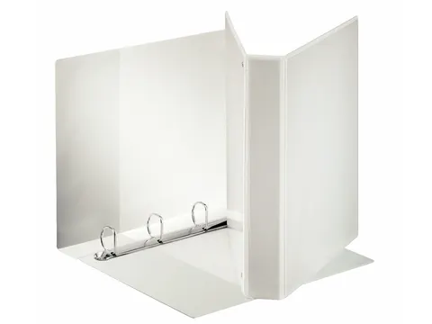 Presentatieringband Esselte A4 Maxi 4 rings 30mm wit Voordeelbundel